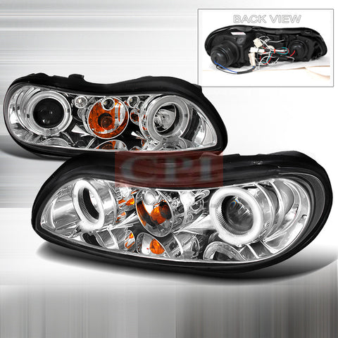 Chevrolet 1997-2003 Chevy Malibu Projector Head Lamps/ Headlights-x