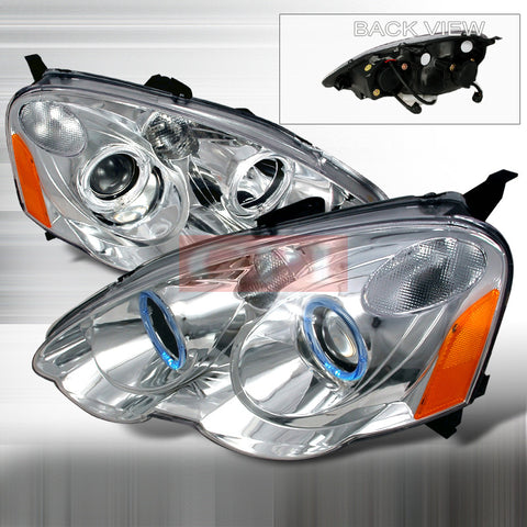 Acura 2002-2004 Acura Rsx Projector Head Lamps/ Headlights-k