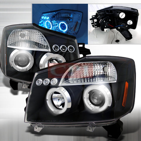 Nissan 2004-2006 Nissan Titan Projector Head Lamps/ Headlights-i