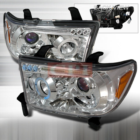 Toyota 2007-2009 Toyota Tundra Led Projector Head Lamps/ Headlights 1 Set Rh&Lh Performance 2007,2008,2009-r