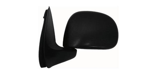 Ford 97-04 Ford F150/250 Pickup/ Pu Black (Rect) Manual Mirror Lh (1) Pc Replacement 1997,1998,1999,2000,2001,2002,2003,2004