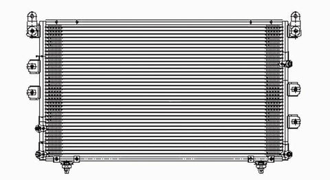 Toyota 01-07 Toyota Sequoia Ac Condenser (Pfc) (1) Pc Replacement 2001,2002,2003,2004,2005,2006,2007