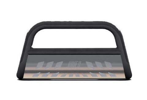 Ford F-150 Pickup Ford F-150 4Wd Black Bull Bar 3Inch With Stainless Skid 4 Wd Only 4 Wd Only Grille Guards & Bull Bars Stainless Products Performance