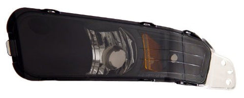 Ford Mustang 2005-2009 Front Bumper / Park Signal Lamps/Lights/ Black Amber Euro Performance