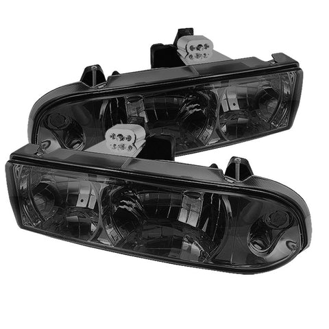 Chevy S10 98-04 / Chevy Blazer 98-05 Crystal Headlights - Smoke