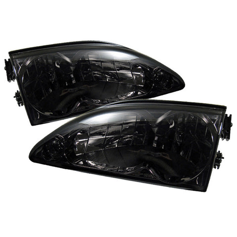 Ford Mustang 94-98 Crystal Headlights - Smoke