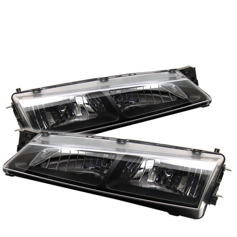 Nissan 240SX 97-98 Crystal Headlights - Black