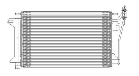 Ford 06-09 Ford Fusion/ Mercury Milan/ Lincoln Zephyr W/ R/D Toc Ac Condenser (Pfc) (1) Pc Replacement 2006,2007,2008,2009