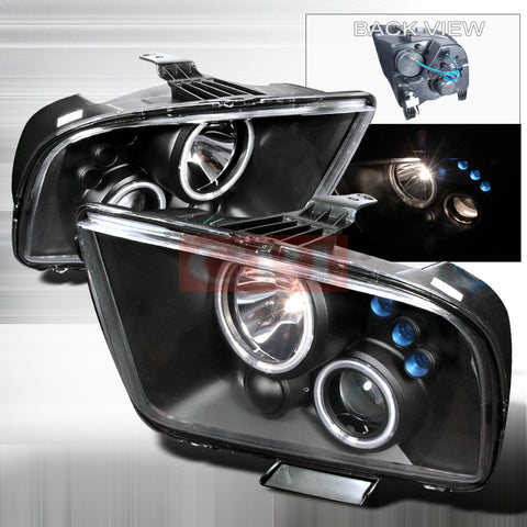 Ford 2005-2007 Ford Mustang Projector Head Lamps/ Headlights 1 Set Rh&Lh Performance 2005,2006,2007-j