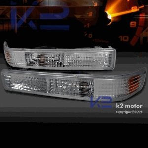 CHEVY 98-02 CHEVY S10 BUMPER LIGHT-CHROME   1 SET RH & LH 1998,1999,2000,2001,2002