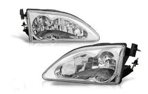 Ford Mustang Cobra Head Light - Chrome/Clear Performance-c