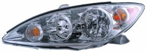 Toyota Camry 05-06(Usa Buit Le,Xle Model) Headlight  (Chrome Housing)W/Reflector Head Lamp Driver Side Lh