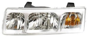 Saturn Vue  05 Headlight (Chrome Rim) Head Lamp Passenger Side Rh