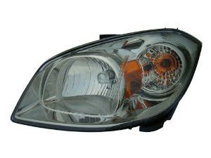 Chevy Cobalt 05-09(08-09:Ls,Lt Model,08:Sport Model,05-09:Ss 2.0L Eng Model)Headlight (W/O Cap)(Smoke Lens)  Lh