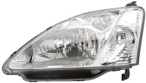 Honda Civic  02-03 Hb  Hl Rh Head Lamp Passenger Side Rh