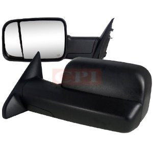 Dodge 09-Up Ram 1500 Towing Mirrors Power Adjustment With Heated Function