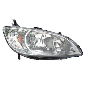 Honda Civic  2D/4D Hybrid 04-05 Headlight  Head Lamp Passenger Side Rh