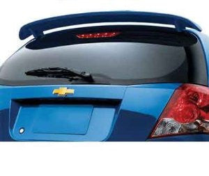 Chevrolet 2004-2008 Aveo Factory Hatchback Roof 2-Post Style Spoiler Performance