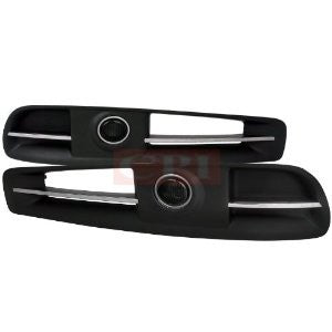Infiniti G35 Fog light Black Cover With Chrome & Black Trim & Glass Lens