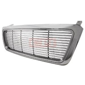 Ford 04-08 Ford F150 1Pc Billet Grille Chrome