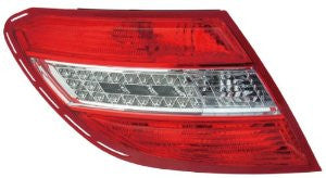 Mercedes Benz  C-CLASS W204 C300,C350(Curve Lighting)/C63 08 Tail Light (Led)(Usa Type) Tail Lamp Driver Side Lh
