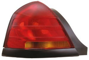 Ford  Crown Victoria 01-03(01-02:Sport Pkg,Ebony)(03:Lx Sport Model,Black)Tail Light (Red&Amber Lens) Tail Lamp Rh