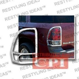 Chevrolet 2002-2008 Trailblazer Chrome Tail Light Bezel Performance