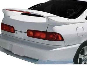 Acura 1994-2001 Integra 2D Custom 3-Pc Mid Wing Style W/Led Light Spoiler Performance-e