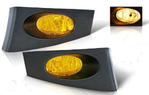 Honda Fit Oem Style Fog Light - Yellow (Wiring Kit Included) Performance-i