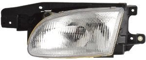Hyundai Accent Sdn 98-99 Headlight  Lh Head Lamp Driver Side Lh