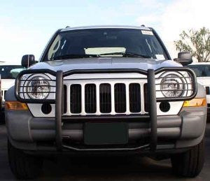 Jeep Liberty 05-07 Jeep Liberty Modular Gg, Black, 2&4Wd Grille Guards & Bull Bars Stainless Products Performance 2005,2006,2007