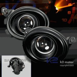 BMW 2001-2006 BMW E46 M3 3-SERIES PROJECTOR FOG LIGHTS/ LAMPS BLACK   1 SET RH & LH 2001,2002,2003,2004,2005,2006