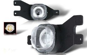 99-04 ford f250 halo projector fog light - clear performance