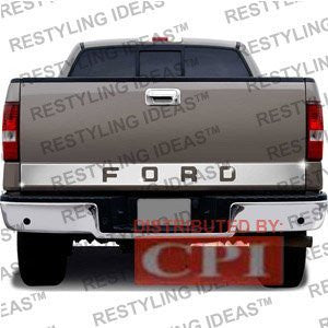 Ford 2004-2008 Ford F150 Styleside Ford 63.5 Chrome Plated Stainless Steel Tailgate Accent Performance