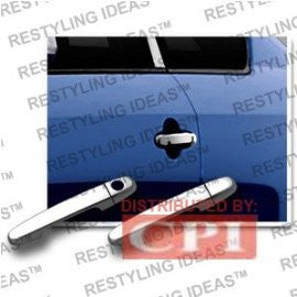 Toyota 2007-2008 Yaris Chrome Door Handle Cover 2D W/ Passenger Side Keyhole Performance