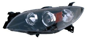Mazda 3 4D 04-08 Headlight  Head Lamp Passenger Side Rh