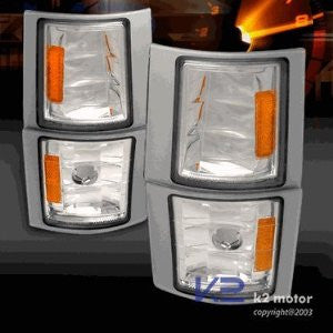 CHEVROLET/ CHEVY 94-98 CHEVY PICKUP - 4PC CORNER LIGHTS - PERFORMANCE 1 SET RH & LH 1994,1995,1996,1997,1998