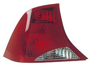 Ford Focus 03-04 Tail Light  ( 03:W/Black Housing) Tail Lamp Passenger Side Rh