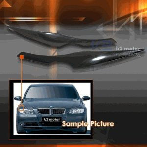 BMW 2005-2008 BMW E90 3-SERIES 4DR EYE LIDS FOR HEAD LAMPS/ LIGHTS PERFORMANCE 1 SET OF RH & LH 2005,2006,2007,2008