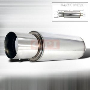 Universal Apexi N1-Style Muffler 3.5 Outlet 2.5 Inlet PERFORMANCE