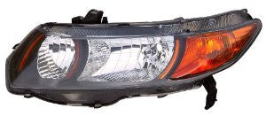 Honda Civic  Si 2D 06-09 Headlight  Head Lamp Passenger Side Rh