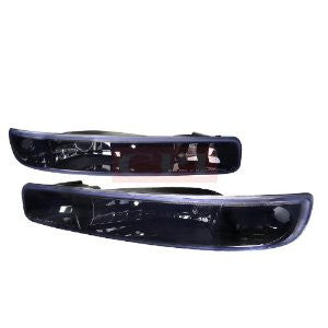 Gmc 99-05 Sierra Bumper Lights Smoke Lens Performance 1 Set Rh & Lh 1999,2000,2001,2002,2003,2004,2005