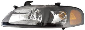 Nissan Sentra  02-03 Se-R, Se-R Spec V Model Black Headlight   Rh Head Lamp Passenger Side Rh