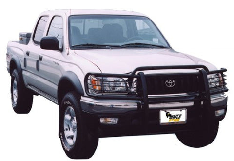 TOYOTA TUNDRA 03-06 Toyota Tundra (Ext.Cab) 1 PC  /BRUSH GUARD Black EXTENDED CAB  Guards & Bull Bars Stainless