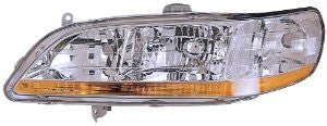 Honda Accord Coupe/Sedn 98-00 Headlight  Rh Head Lamp Driver Side Lh