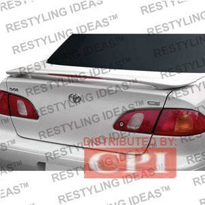 Toyota 1998-2002 Corolla Factory Style W/Led Light Spoiler Performance