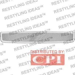 Honda 2008-2009 Honda Accord 4D 4-Cyl Bumper Chrome Plated Stainless Steel 1/4Inch Mesh Grille Insert Performance