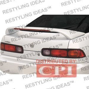 Acura 1994-2001 Integra 2D Custom Mid Wing Style W/Led Light Spoiler Performance