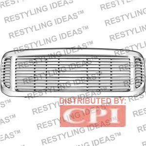 Ford 1999-2004 Ford Superduty F250/350 Chrome Horizontal Bar Abs Grille Performance