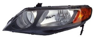 Honda Civic  Sedan 06-08 Headlight  Head Lamp Passenger Side Rh